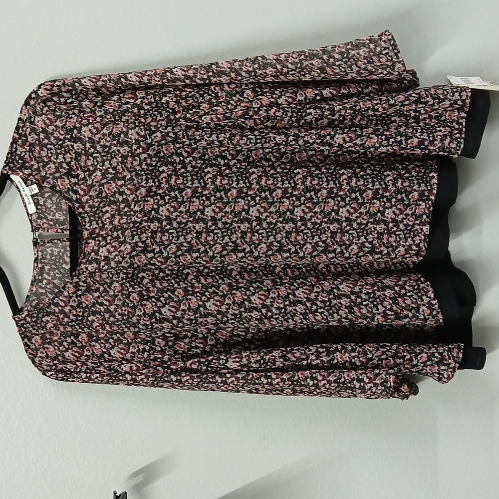 Black Rainn Womens Swoop TUNIC Blouse  NWT XL
